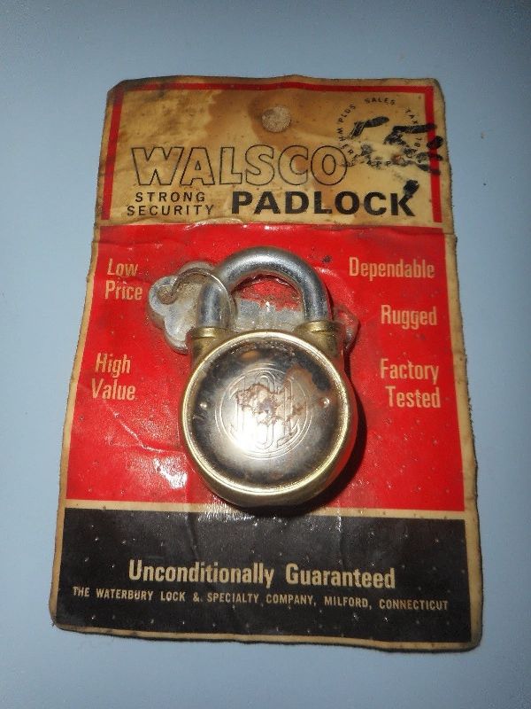 Walsco Lock Front View